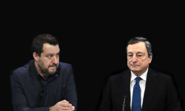 Salvini draghi 