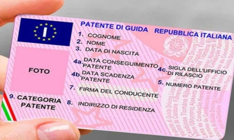 ritiro patente valido in tutta unione europea