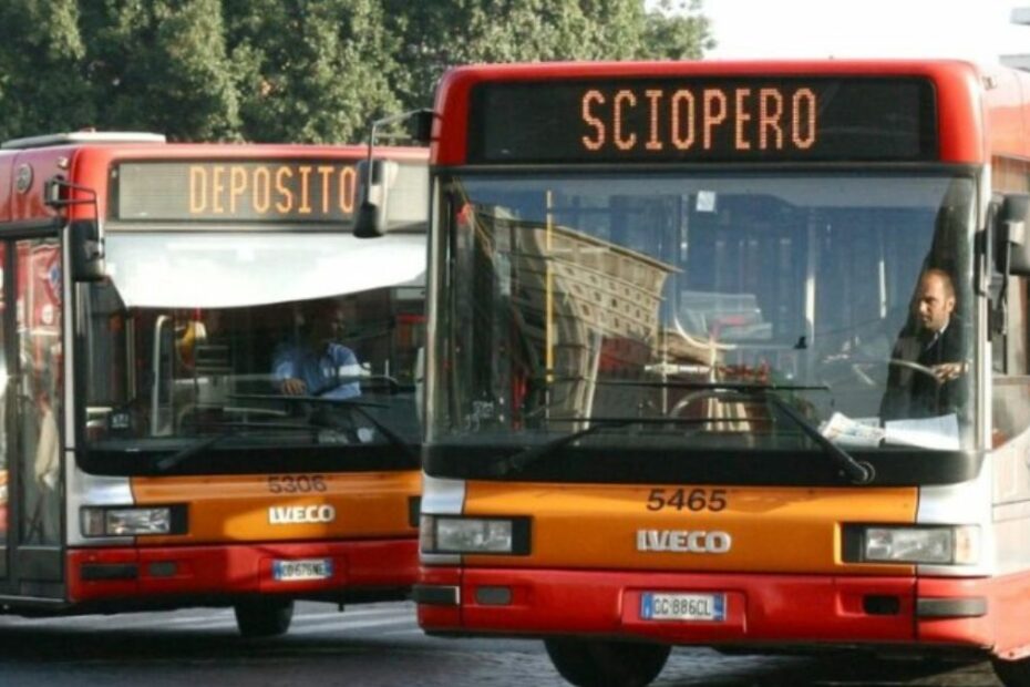 Sciopero dei trasporti pubblici il 9 settembre in tutta Italia