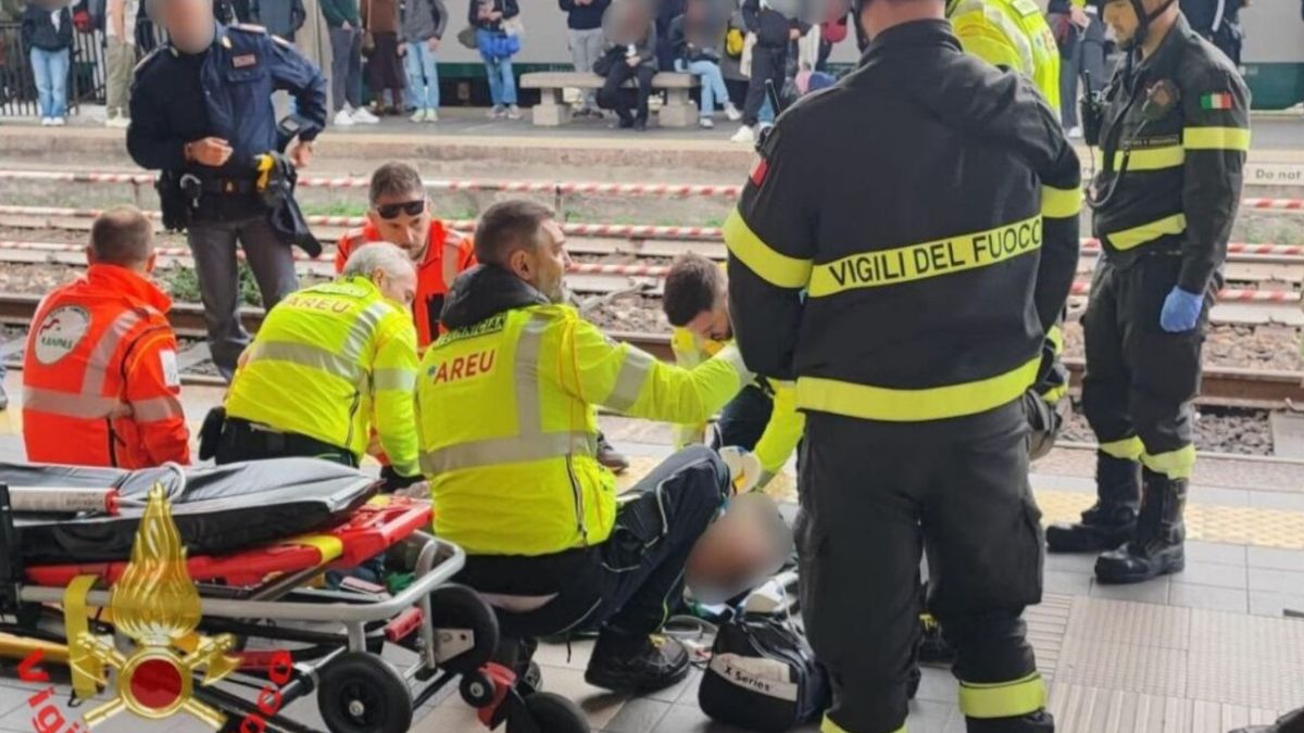 Monza crolla pensilina stazione un ferito