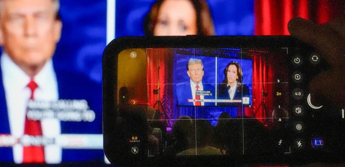 Confronto in tv tra Trump e Harris