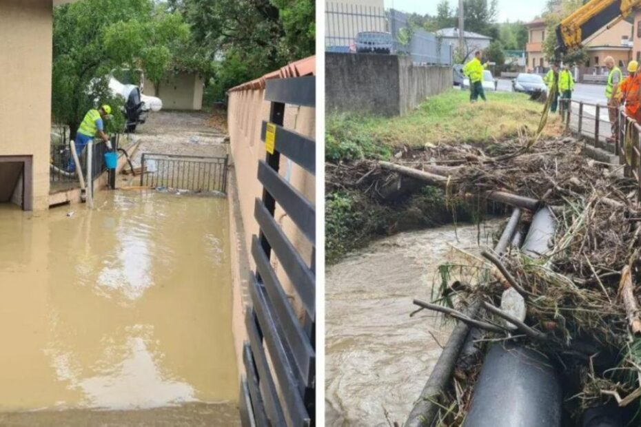 Maltempo devastante: tra allagamenti e neve il Friuli è in ginocchio