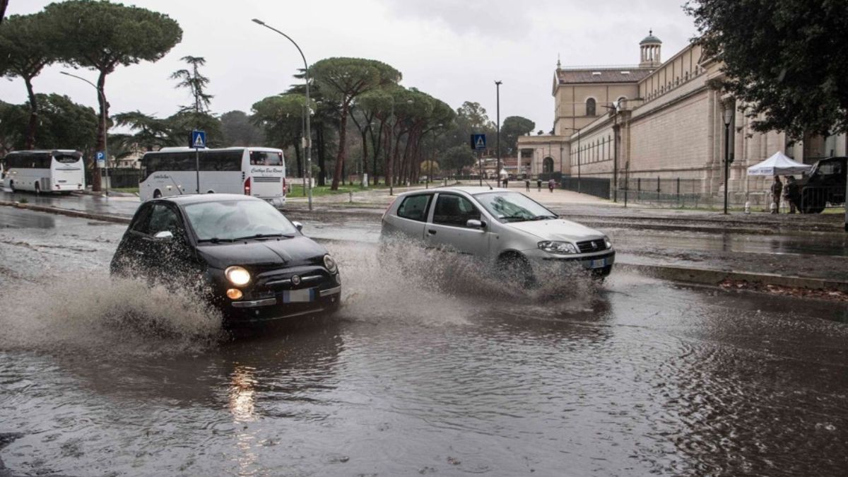 Violento nubifragio 