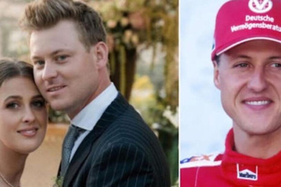 Michael Schumacher alle nozze della figlia: ecco come comunica