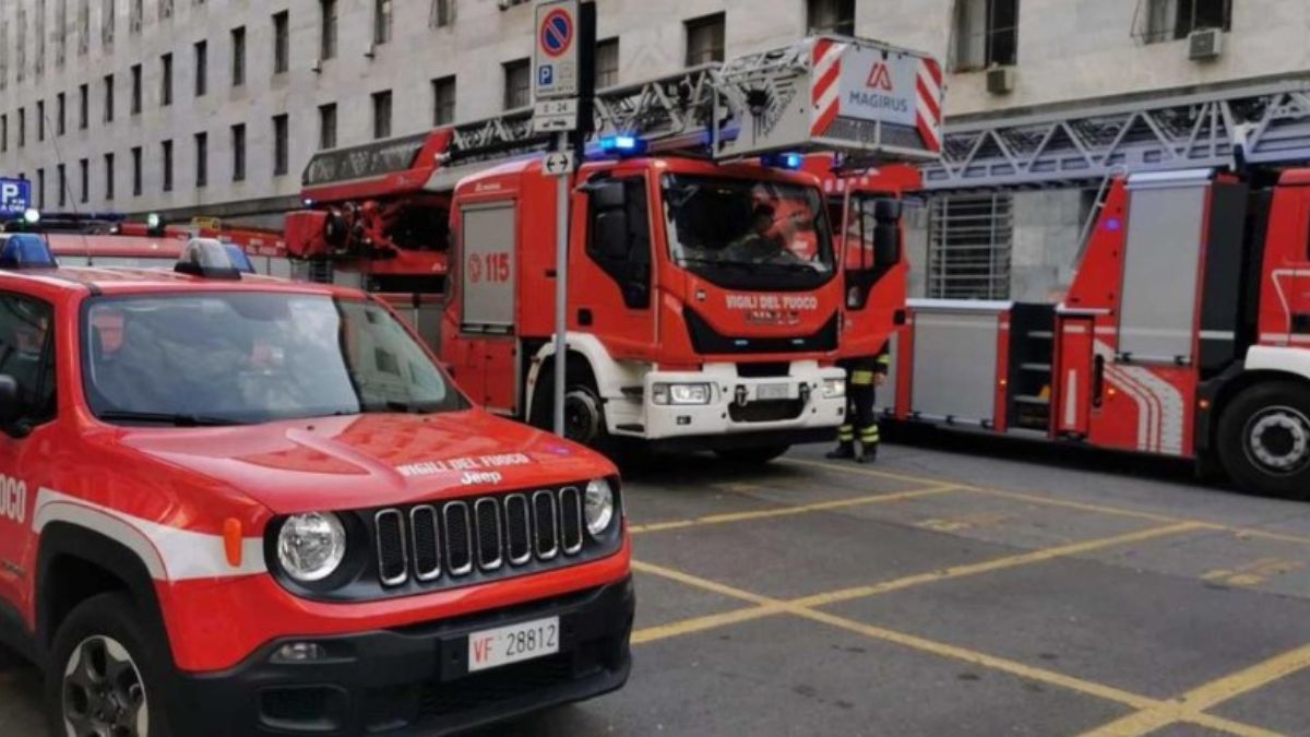 incendio evacuato tribunale milano