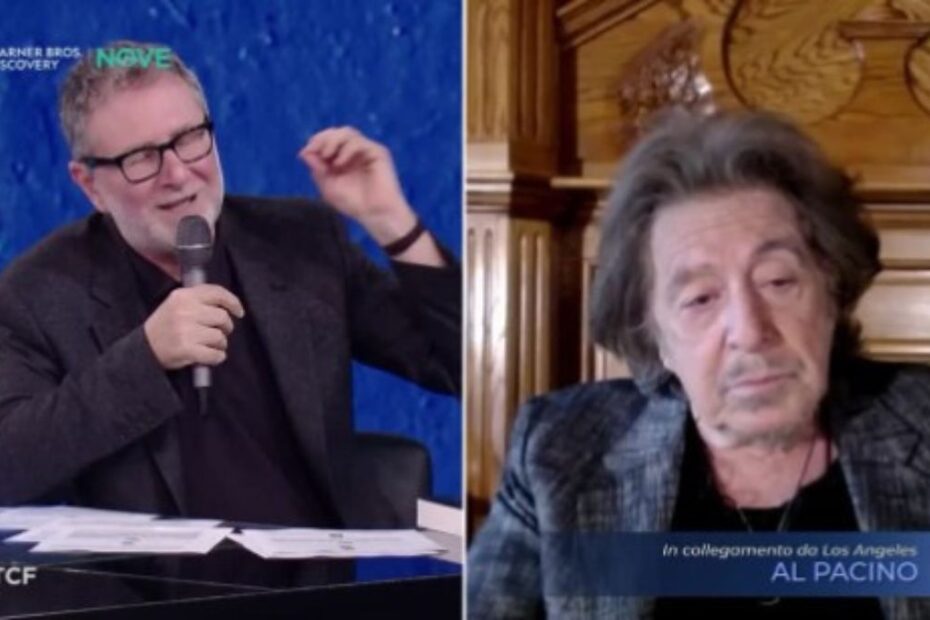 Fabio Fazio intervista Al Pacino: il momento imbarazzante (VIDEO)