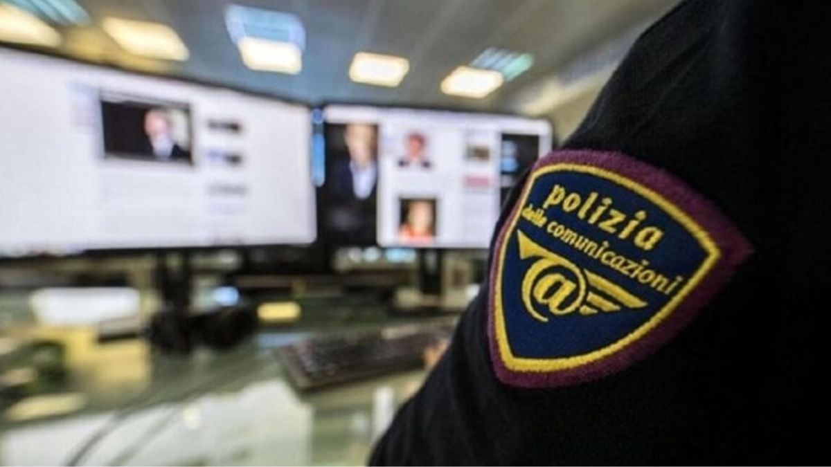 truffa mail logo polizia