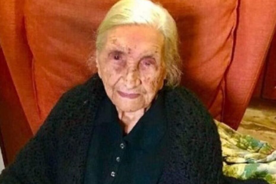 È morta Mariarosaria, la donna di 109 anni era la più longeva