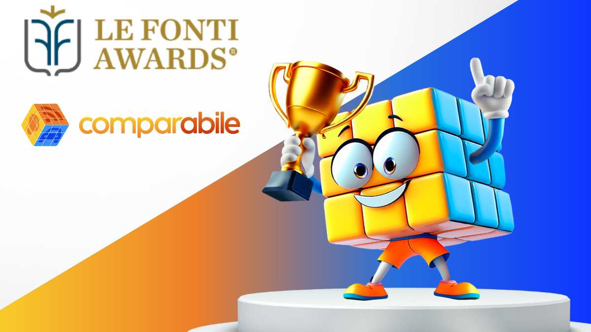 Comparabile trionfa ai Le Fonti Awards 2025: premiata come Eccellenza dell’Anno per Innovazione e Leadership nei servizi di comparazione