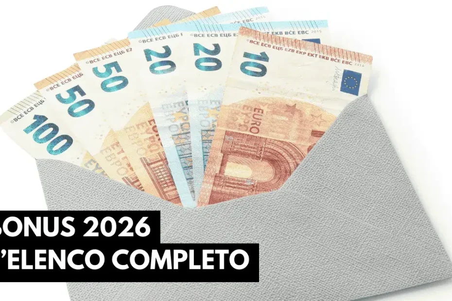 Bonus 2026: tutti i nuovi incentivi, quelli confermati e quelli che spariscono