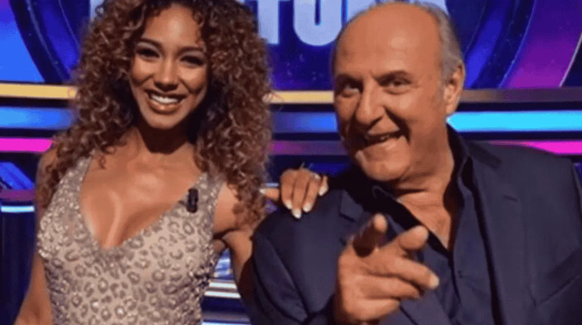 Samira Lui e Gerry Scotti