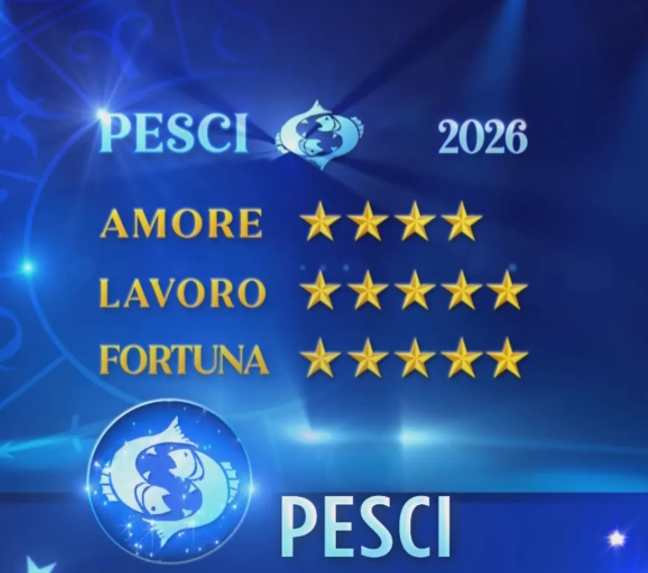 Oroscopo Pesci Paolo Fox 2026