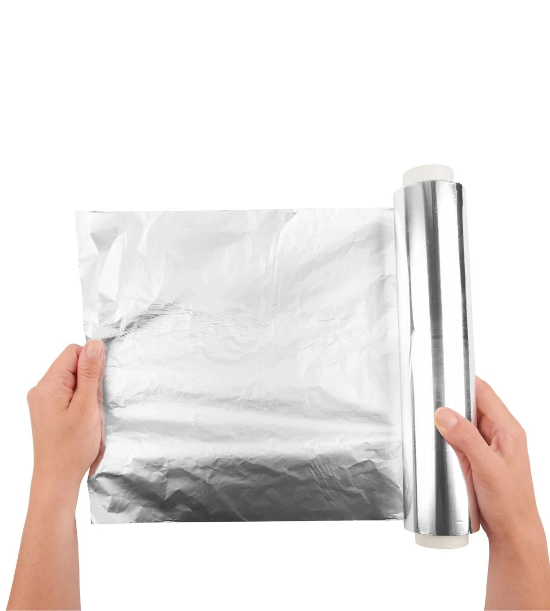 Trucco con carta stagnola sulla scopa usato per eliminare polvere e peli