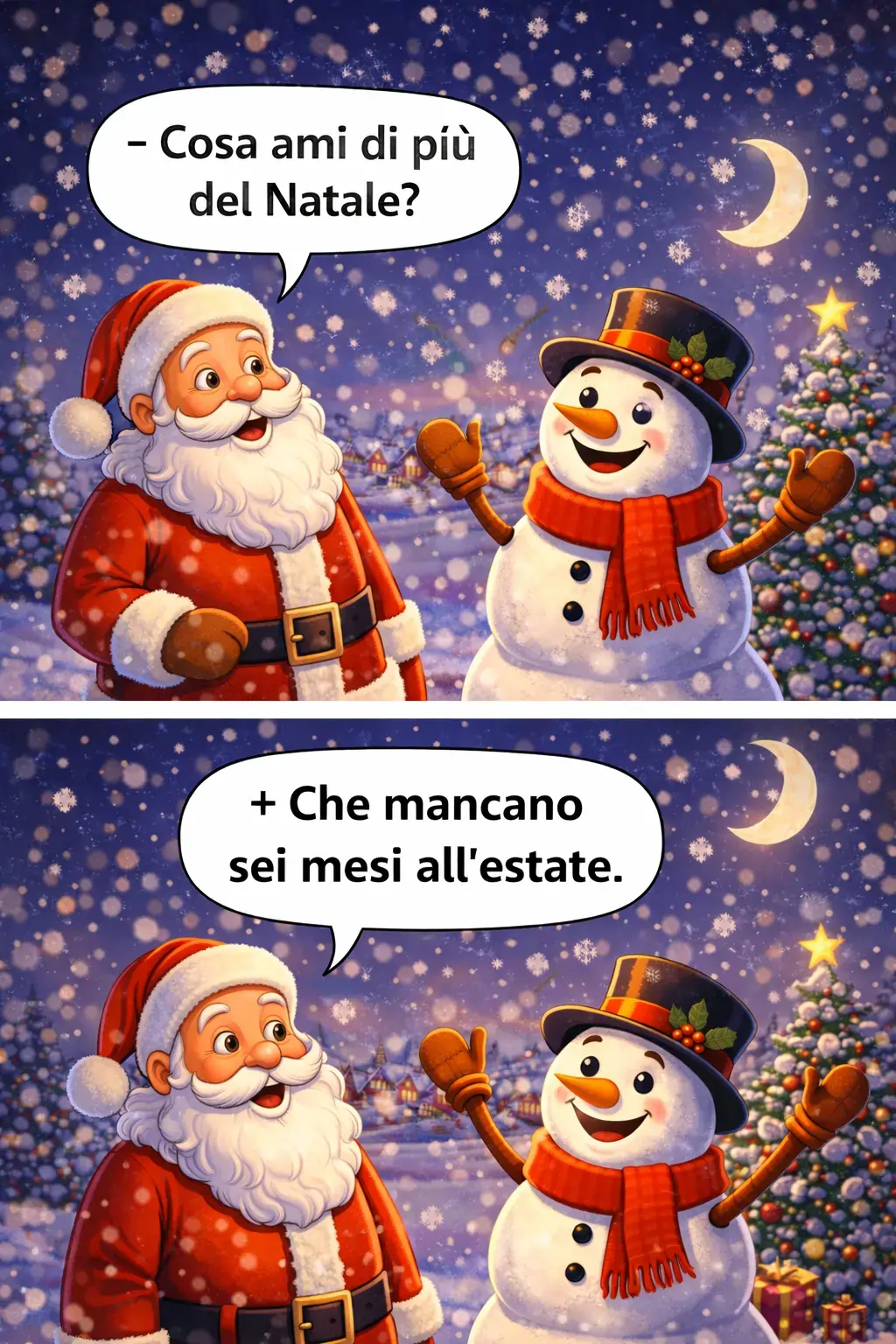 immagine simpatica auguri natale 2025