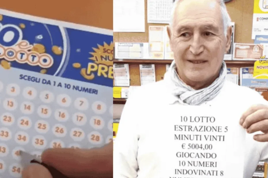Vincita 10eLotto con 4 euro: il gesto che commuove tutti