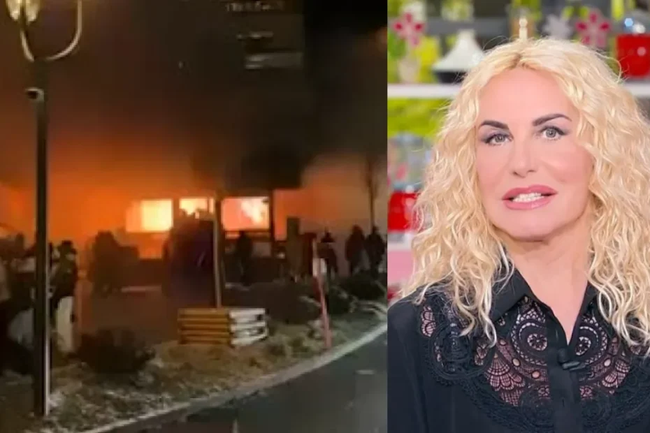 antonella clerici oggi sulla tragedia di crans montana in Svizzera