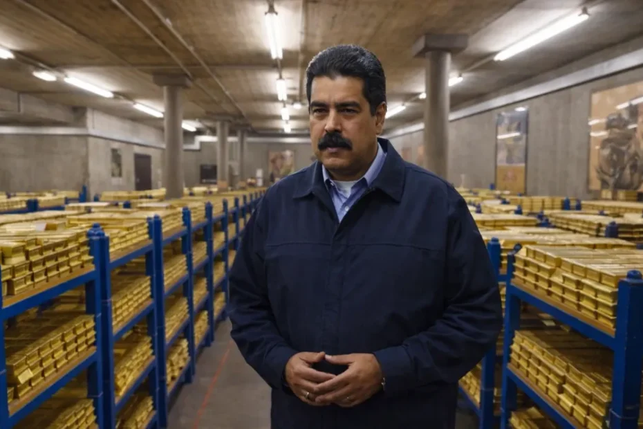 venezuela riserve oro maduro caveau