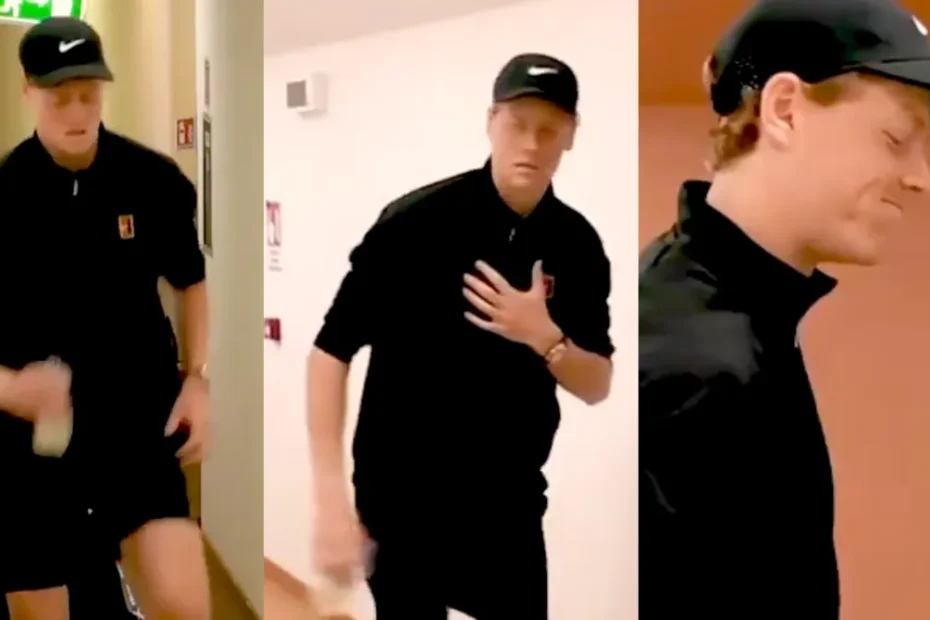 Jannik Sinner spaventato al Foro Italico: “Ho avuto davvero paura”. Il video
