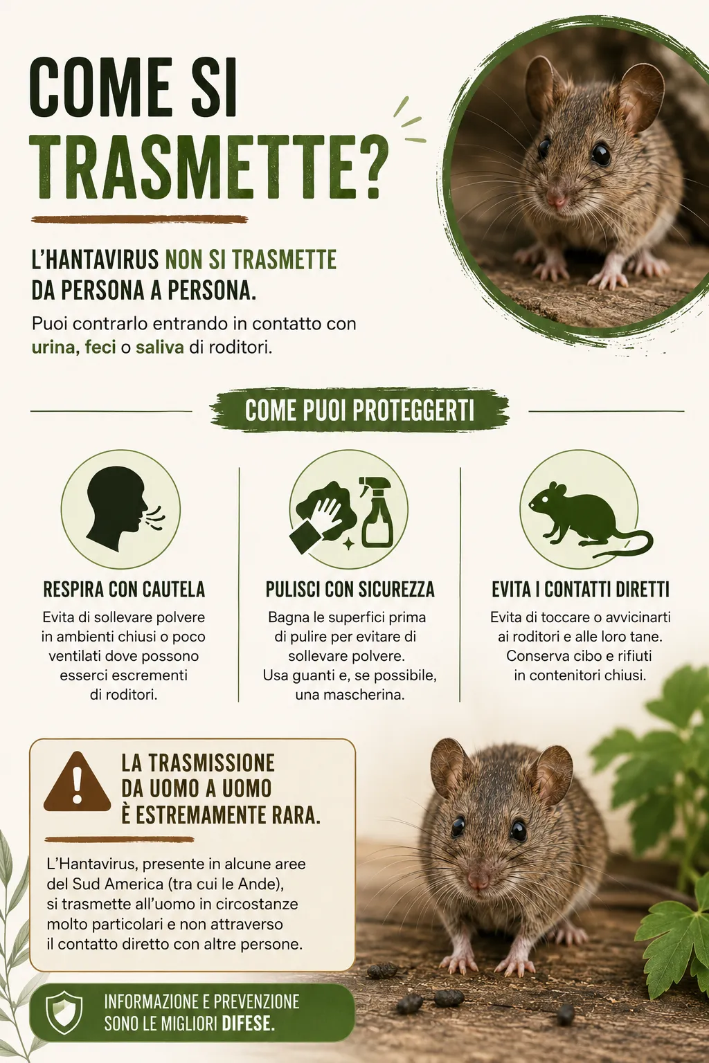 Hantavirus come si trasmette, tutti i sintomi e cosa devi sapere