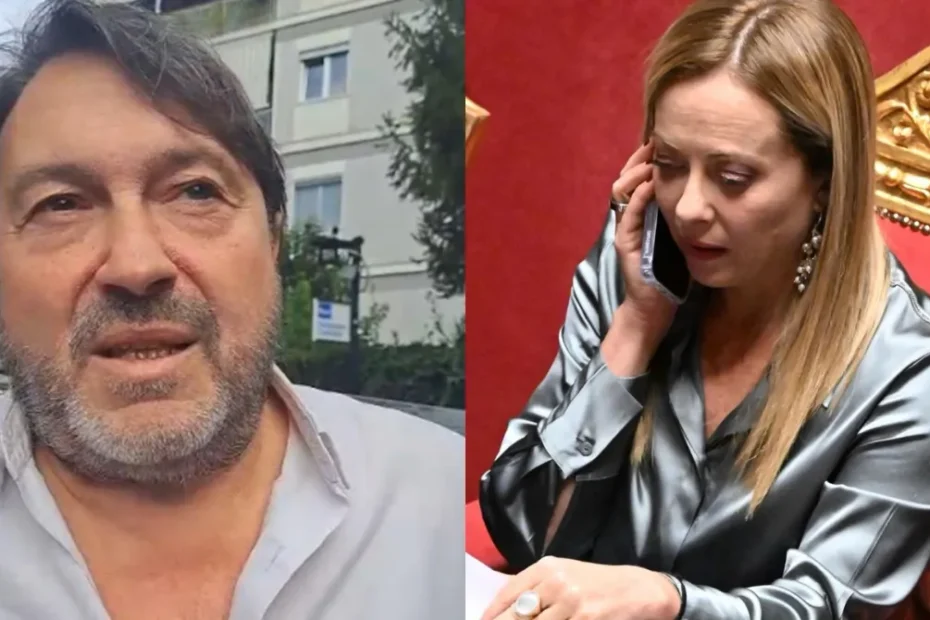 La presidente del Consiglio Giorgia Meloni parla di Ranucci