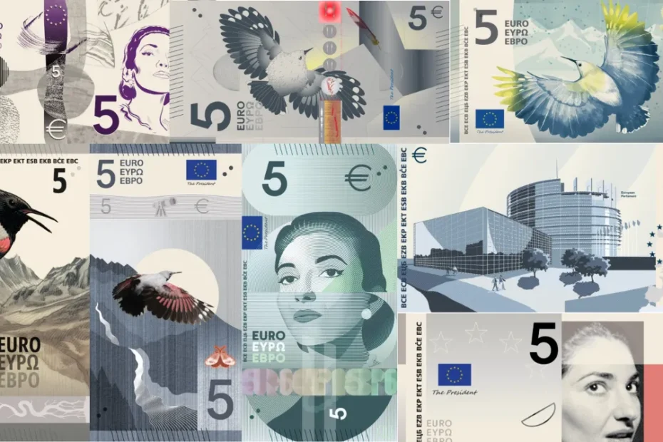 Banconote in euro, che cambieranno design per la prima volta dalla loro introduzione nel 2002