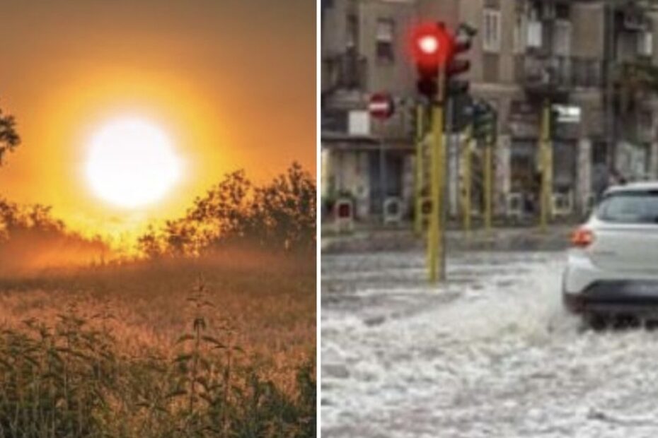 Meteo, l’Italia spaccata tra caldo al Sud e temporali al Nord fino a settembre 2026
