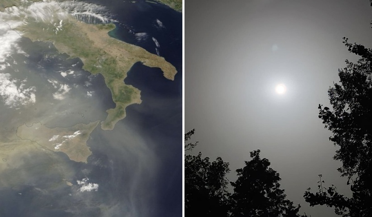 pulviscolo sahariano sull8217italia cieli gialli e atmosfera surreale da Urbanpost.it pulviscolo sahariano sull8217italia cieli gialli e atmosfera surreale