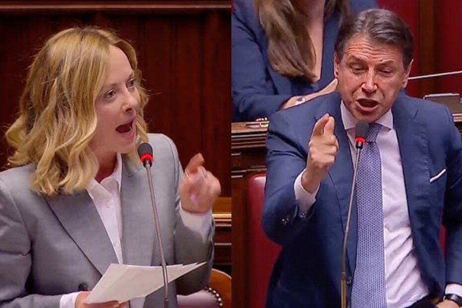 Meloni e Conte, scontro dopo la Commissione Covid