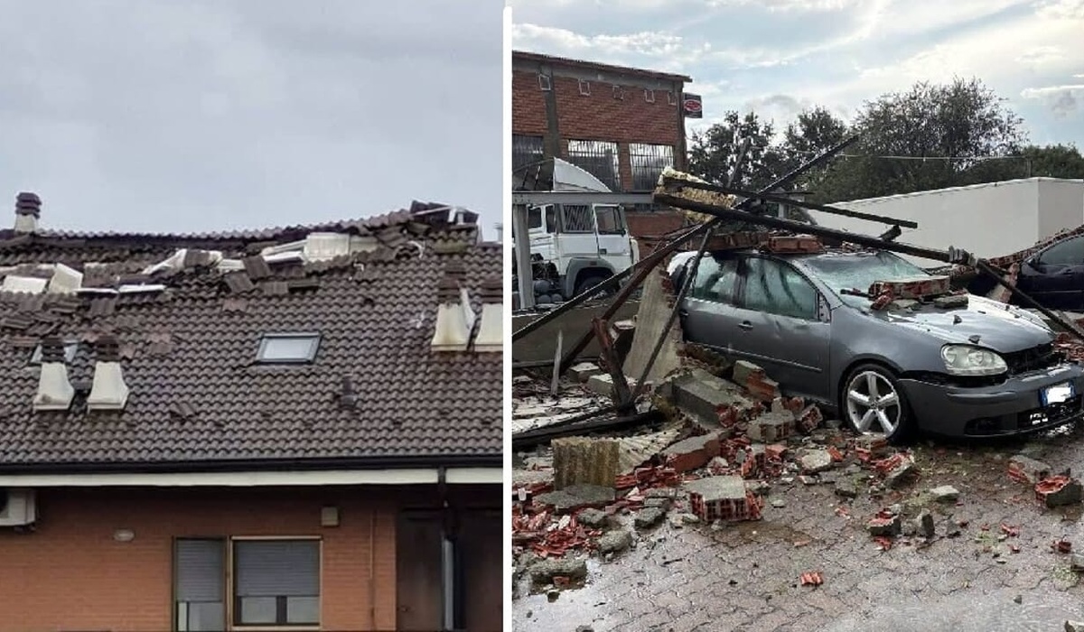 chivasso tromba d8217aria devasta la citt224 tetti scoperchiati e alberi sradicati da Urbanpost.it chivasso tromba d8217aria devasta la citt224 tetti scoperchiati e alberi sradicati