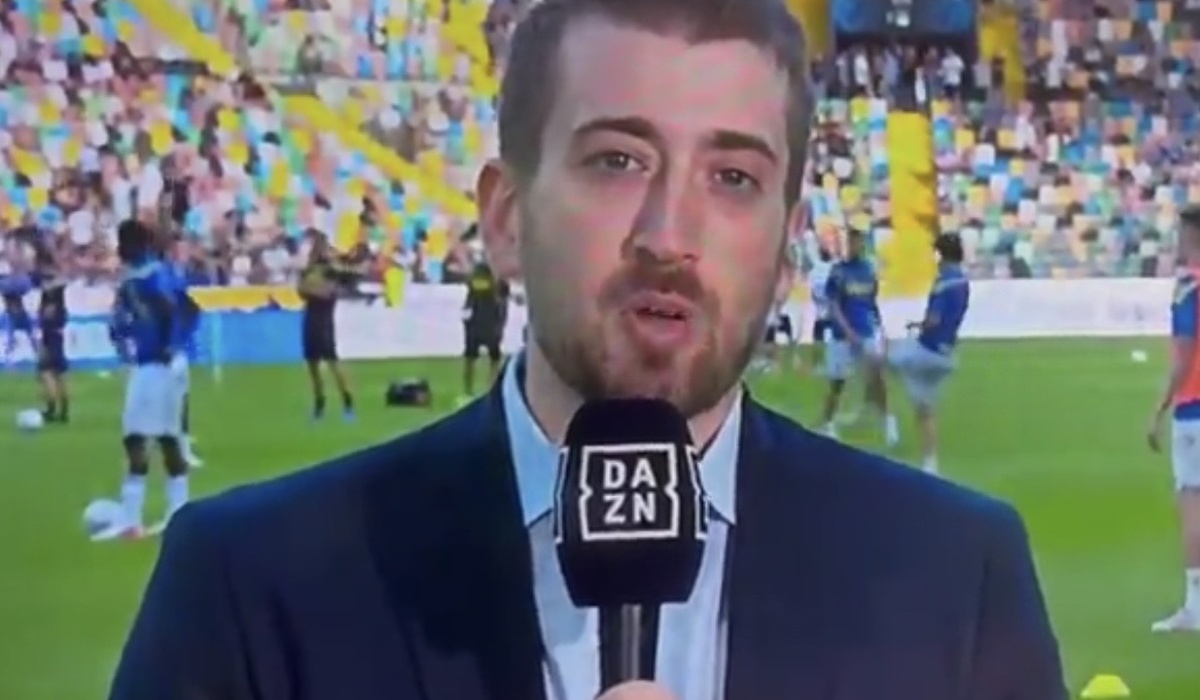 dazn gaffe in diretta dell8217inviato vescini monta la polemica sui social da Urbanpost.it dazn gaffe in diretta dell8217inviato vescini monta la polemica sui social