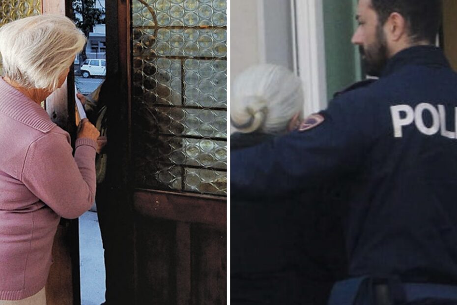 Il commissariato di polizia di Fiuggi, dove è arrivata la telefonata di aiuto di una donna di 64 anni rimasta senza cibo