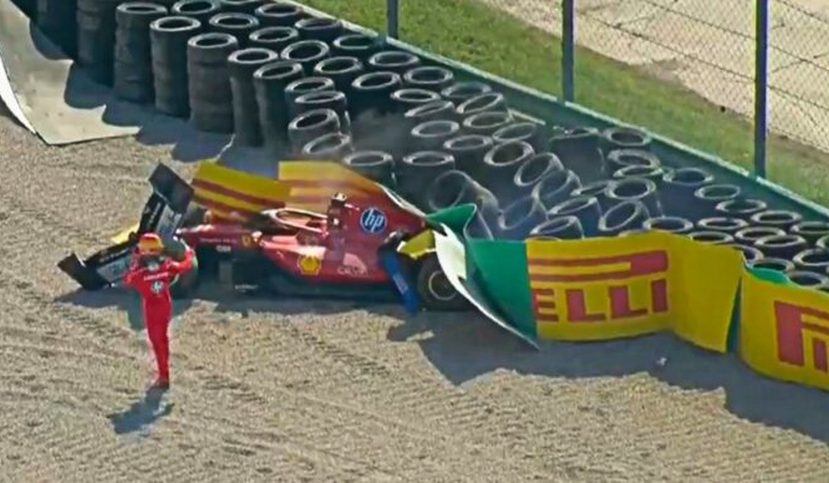 leclerc distrugge la ferrari a monza bandiera rossa al secondo giro da Urbanpost.it leclerc distrugge la ferrari a monza bandiera rossa al secondo giro