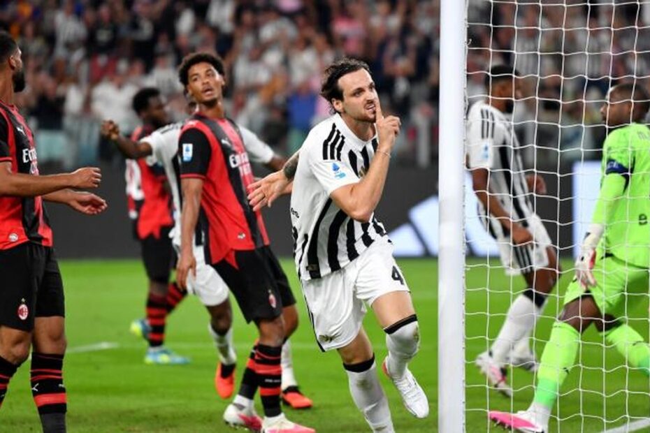 Juve-Milan 1-1, il contestato intervento di De Winter su Kolo Muani prima del gol di Cissè
