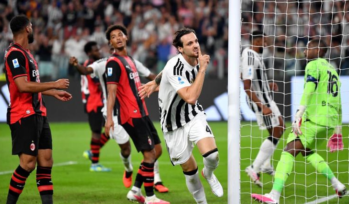 Juve-Milan 1-1, il contestato intervento di De Winter su Kolo Muani prima del gol di Cissè