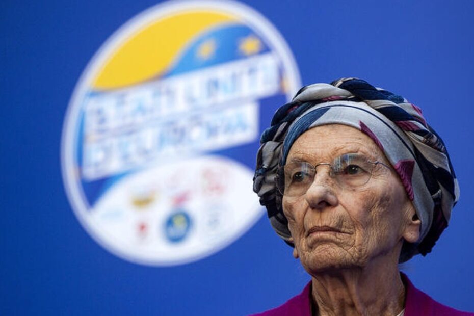 Emma Bonino, leader di +Europa, ricoverata in ospedale a Roma in condizioni gravi
