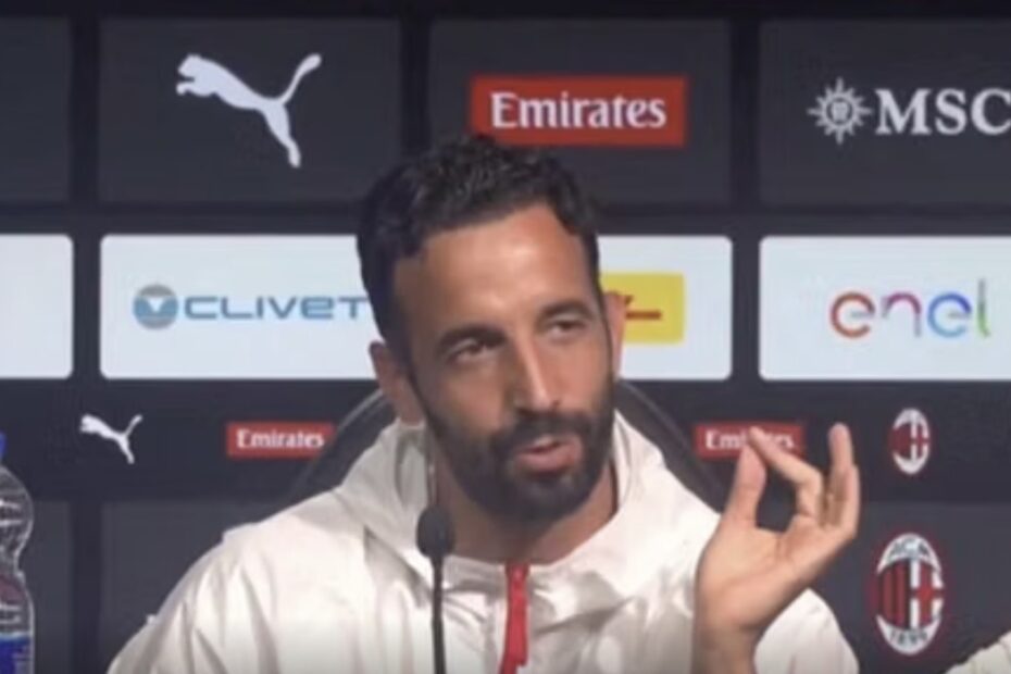 Ruben Amorim chiede a un giornalista di scegliere la formazione del Milan contro il Lecce