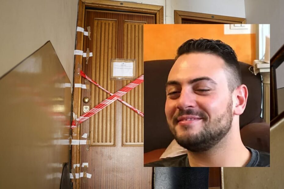 L'appartamento di Borgo Vittoria a Torino dove è stato scoperto l'omicidio di Fabio Colapietro