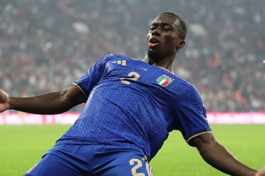 Michael Kayode, il terzino azzurro protagonista della vittoria dell'Italia contro la Turchia