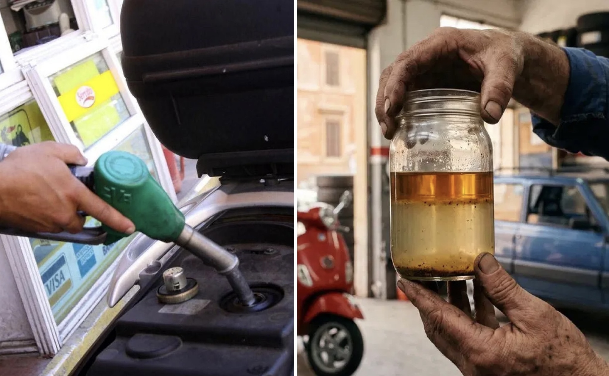 carburanti annacquati nuovi casi a roma la moto si 232 fermata nel serbatoio acqua e fango ma niente benzina da Urbanpost.it carburanti annacquati nuovi casi a roma la moto si 232 fermata nel serbatoio acqua e fango ma niente benzina