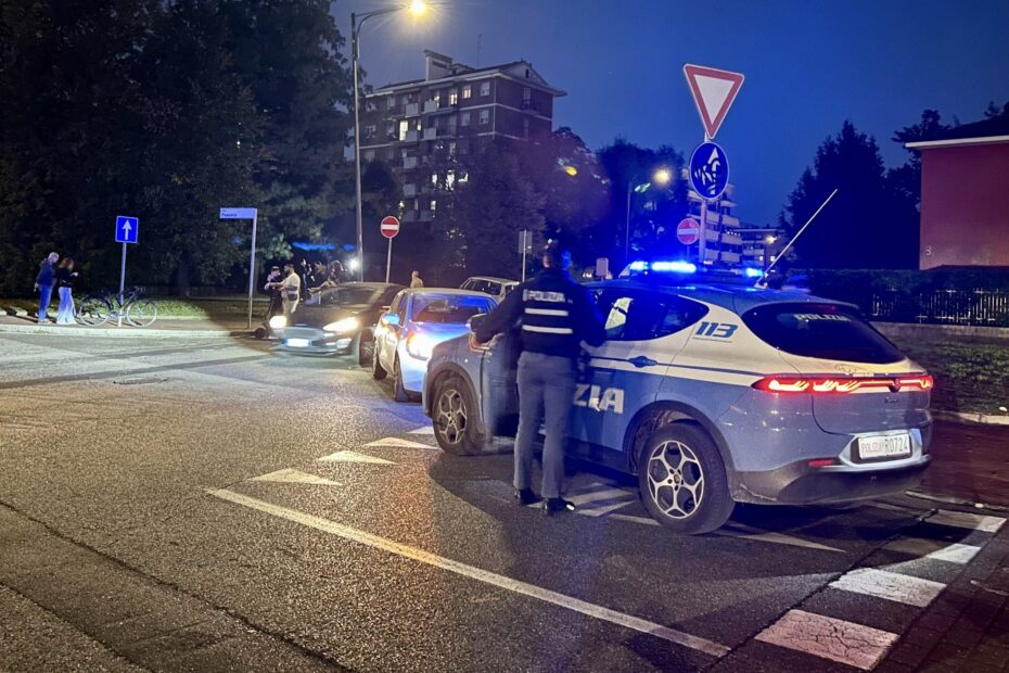 L'area verde tra via Pasubio e via Monte Ortigara a Cinisello Balsamo, dove un neonato è stato trovato in un sacchetto: la Polizia cerca la madre