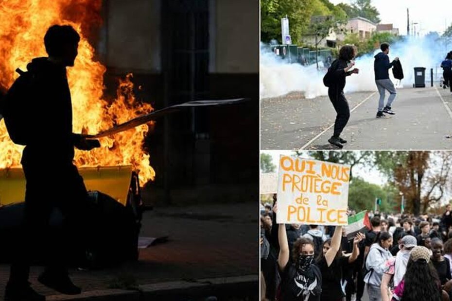 Scontri tra studenti e polizia antisommossa durante le proteste nelle scuole francesi