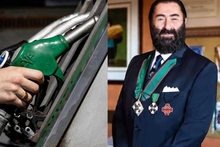 Il barone Vitantonio Colucci, fondatore della Plastic-Puglia, che offre ai dipendenti un bonus di 50 centesimi al litro per il tragitto casa-lavoro