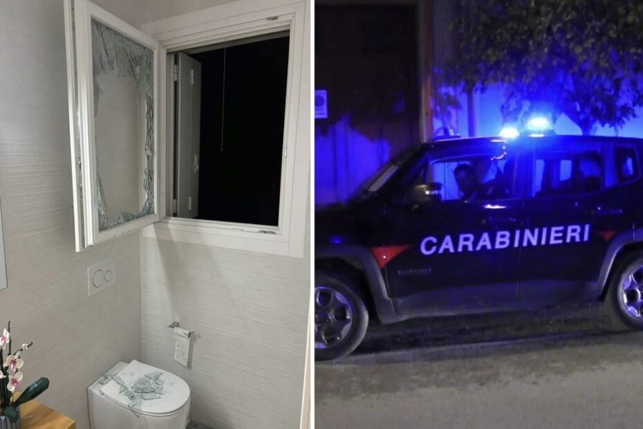 Una camera da letto messa a soqquadro dai ladri in una casa di via Rosmini a Galliera Veneta, dopo il furto da 10mila euro