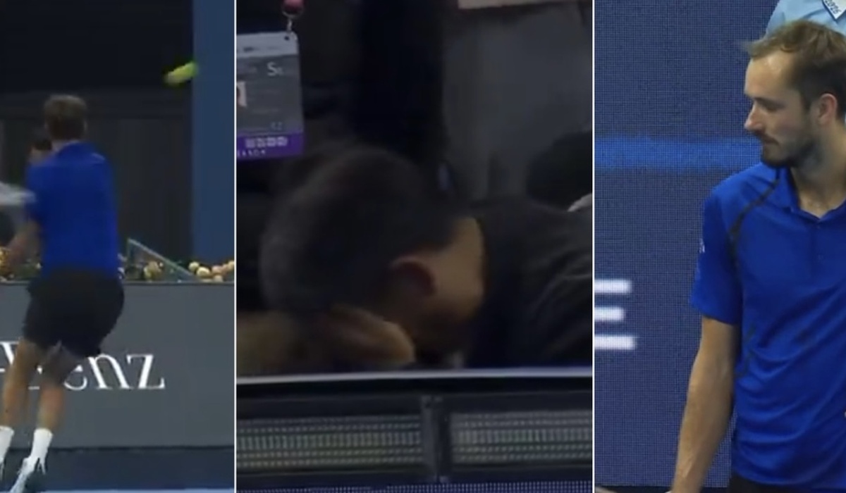 medvedev squalificato a pechino colpisce una pallina e ferisce uno spettatore djokovic in finale da Urbanpost.it medvedev squalificato a pechino colpisce una pallina e ferisce uno spettatore djokovic in finale