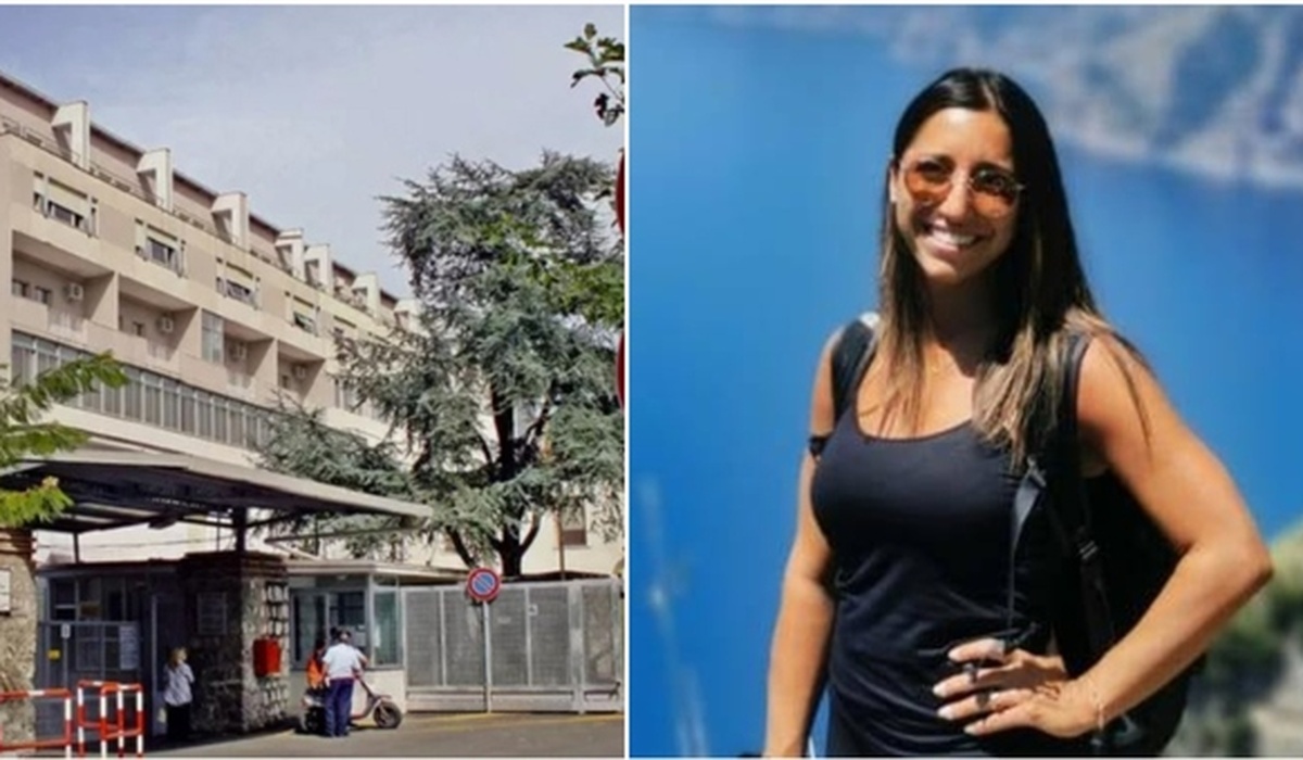 L'ospedale San Leonardo di Castellammare di Stabia, dove è morta Greta Astarita, incinta di sette mesi, ore dopo le dimissioni