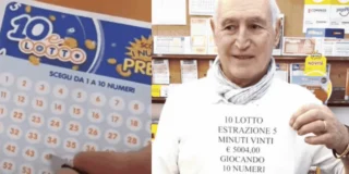 Vincita 10eLotto con 4 euro: il gesto che commuove tutti