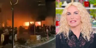 antonella clerici oggi sulla tragedia di crans montana in Svizzera