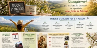 Buongiorno 1 maggio 2026: frasi e immagini whatsapp festa dei lavoratori