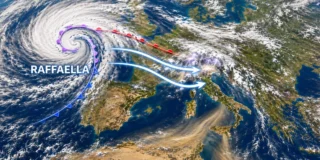 Ciclone Raffaella in arrivo sull’Italia e previsioni di maltempo estremo